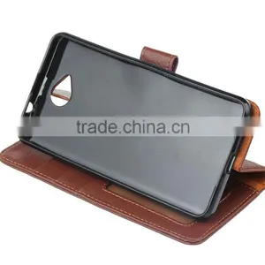 Luxury Litchi Grain Case for NOKIA 650 PU Leather Wallet Cover With Card Holder Stand Case TB-0096 thumbnail-1