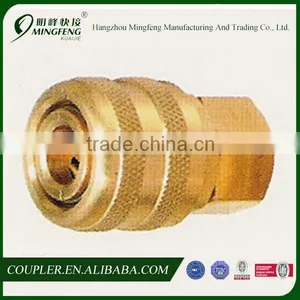 Brass ARO Type Pneumatic Tools Quick Coupler thumbnail-1