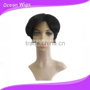 Soft and Smooth China Short Style Human Hair Wig for Black Women thumbnail-1
