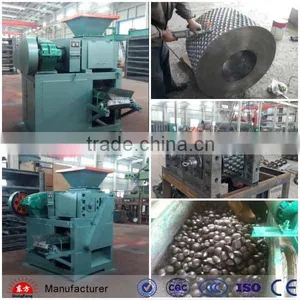 Double Roller Chromium Mineral Powder Briquette Making Machine thumbnail-3