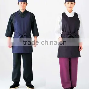 OEM Cotton Plain Cheap Promotion Wholesale Waiter Work Apron thumbnail-1