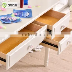 Modern White Wood MDF Panel Simple Vanity Korean Furniture Dressing Table Quality Choice thumbnail-4
