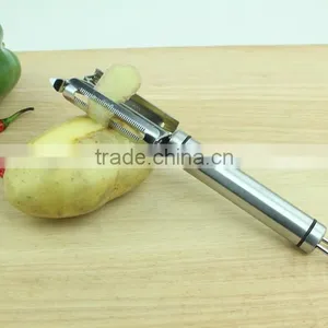 2016 New Unique Design 2 in 1 Manual Dual Julienne Peeler thumbnail-4