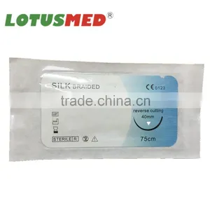 Nonabsorbable Surgical Suture ( Medical Silk ) China Manufacturer thumbnail-1