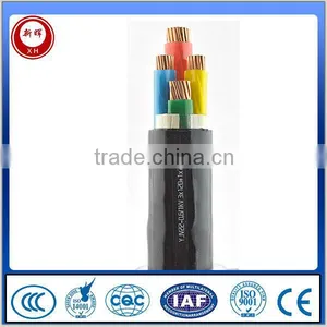 PVC Insulated Copper Conductor Steel Wire Armoured Power Cable 4 Cores 10mm thumbnail-1