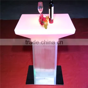 Led Furniture Table and Chair Rechargeable Led Table Home Table With Led thumbnail-1