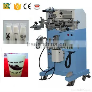 Silk Screen Printing Machine for Milk Bottle Glass Bottle Printing thumbnail-1