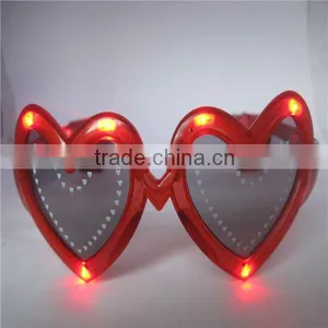 New Plastic Sports Glasses With Flashing Light Eye Glasses thumbnail-3
