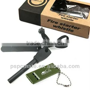 Survival Magnesium Flint Stone Fire Starte thumbnail-1