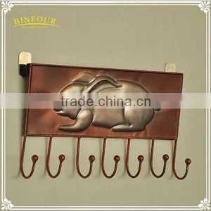 Factory Direct 12 Zodiac Living Room Metal Coat Rack Wall Hook thumbnail-4