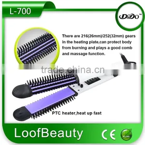 China Manufacturer of Professional Hair Straightening Comb Brush thumbnail-5