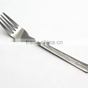 China Safe Stainless Steel Fork for Eating Cupcake thumbnail-1