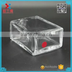 Wholesale 100ml Clear Empty Rectangle Perfume Glass Bottle With Pump Sprayer thumbnail-4