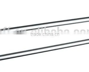 High Quality Bathroom Accessories Brass Chrome Rotating Towel Rack, Movable Towel Holder Double Bars thumbnail-1