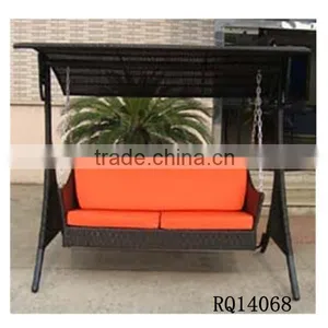 Garden Ratta Swing Chair Alum Frame For Outdoor Use thumbnail-1