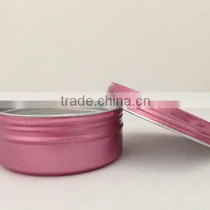 Round Metal Tin Can Screw Top thumbnail-1