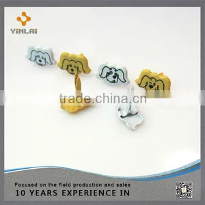 Metal Yellow Dog Brads thumbnail-1