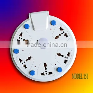 New Electrical Products 5 Gang Circle Multiple ac Power Strip Supply Industrial Electric Switch Outlet Extension Socket Quality Choice thumbnail-1