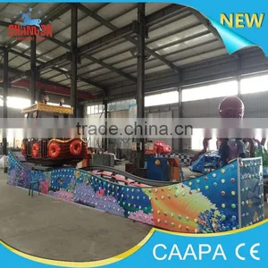 Mini Flying Car! Attractive Amusement Track Rides Rotating Speed Rides Mini Flying Car thumbnail-1