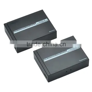 CHEERLINK 3d 1080P HDMI KVM Extender / Transmitter & Receiver Set RS232 - Black With ir Control thumbnail-1