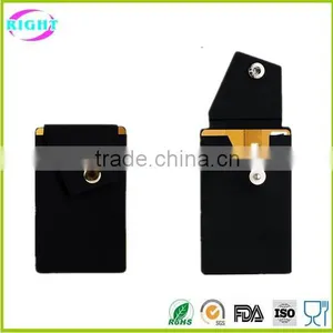 Custom 3M Sticker Silicone Credit Card Holder, ID Card Holder Backed Phone With Button thumbnail-6