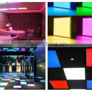 Wireless Remote Control Led Panel Lighting 600x600 RGB Led Panel Light 2x2 Remote Control Led Flat Panel thumbnail-5