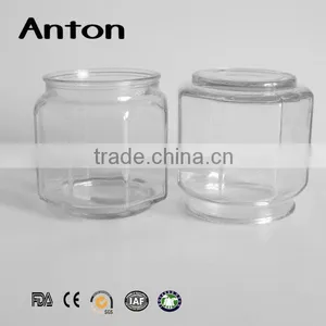 400ml Glass Storage Jar Glass Bottle With Airtight Cork Top for Food thumbnail-3