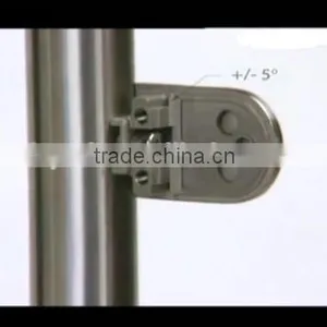 Stainless Steel Glass Clamp, Metal Glass Clamp, Clamp Factory--YUDI thumbnail-5
