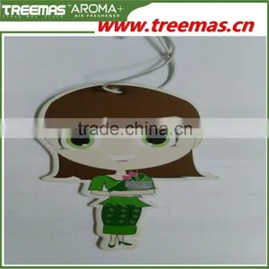 High Quality and Good Price Logo Teacher Hanging Paper Car Air Freshener thumbnail-1