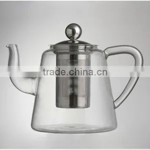 Borosilicate Glass Teapot With 304 Stainless Steel Strainers thumbnail-1