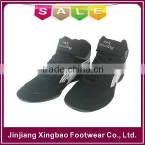 2015 Hot Chinese Split Sole Wrestling Shoes For Sale Ultimate Leather MMA Wrestling Shoes Inflect Lo-Boxer Rare thumbnail-3