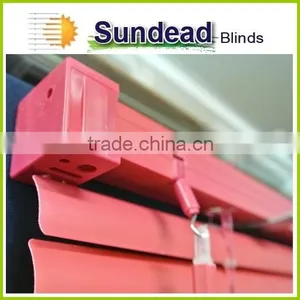 25 mm PVC Venetain Blinds Hot Sales Bathroom Blinds Pvc Vinyl Blind 1'' Mini Blinds thumbnail-1