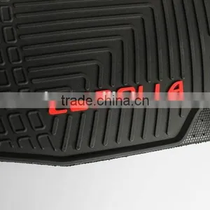 Full Set Position Branded Logo Design Auto Car Floor Mats For TOYOTA COROLLA thumbnail-5