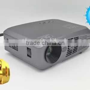 Wifi Pico Projector, 1500 Lumens DLP Home Theater 3D Smart Portable Projector, 1280x800p Smart Beam Projector thumbnail-6