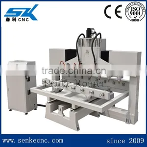 DSP Control 4 Axis Cnc Router Machine Gunstock Carving Machine SKR-2515-8 thumbnail-1
