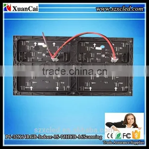 CE RoHS P6-32x64(192X384MM) Indoor Full Color RGB Panels Led Display Module Quality Choice thumbnail-3