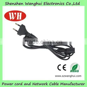 2 Pin Circle Brazilian Power Cord for Dryer/computer or Washing Maching thumbnail-4