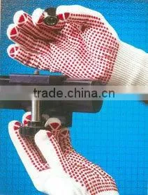 PVC DOTTED HAND GLOVES (SSS-0414) thumbnail-1