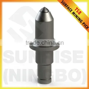 TS8 Long Durability Step Shank Tungsten Carbide Trench Cutter Bit thumbnail-1