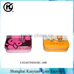 High Quality Candy Gift Tin Can Box (various Lids and Printing) thumbnail-2