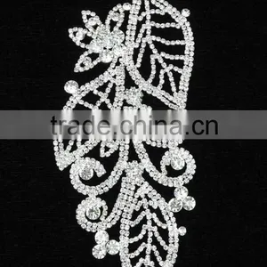 2015 Wholesale Crystal Flower Apparel Applique thumbnail-1