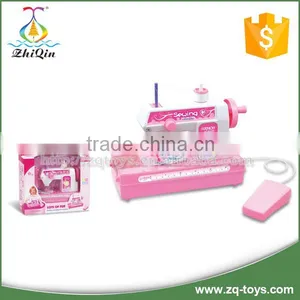 Girls Plastic Battery Operated Toy Sewing Machine With Light and Music thumbnail-1
