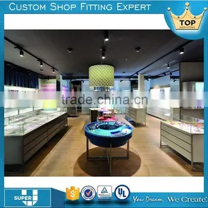 Fashion Jewelry Shop Forever Love Jewlery Display Cabinets With Light thumbnail-1