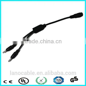 5.5x2.1mm 1 Female to 2 Male DC Power Splitter Cable For Strip thumbnail-6