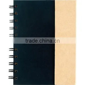 Spiral Notebook With Sticky Notes And Flags thumbnail-1
