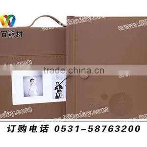 China Professional Manufacturer Perfect Binding Photobook Cover With Window Case thumbnail-2