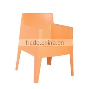 Morden Plastic Outdoor Garden Dining Chair thumbnail-1