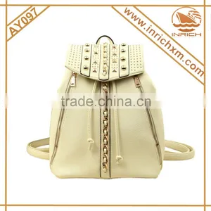 Tianfenghandbag Vintage Leather Backpack Women Fashionable Casual Style PU Backpack Korean Style Quality Choice thumbnail-3