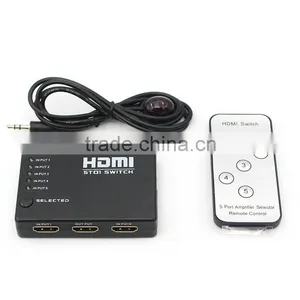 HDMI V1.4 4K 2K and HDMI V1.3 1080P Supported 5X1 Mini HDMI Switch thumbnail-5