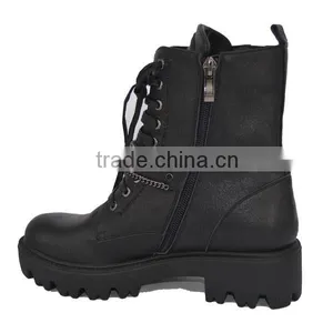 Boots on Sale Black Boots Puppy Heel Leather Ankle Boots Ankle thumbnail-4